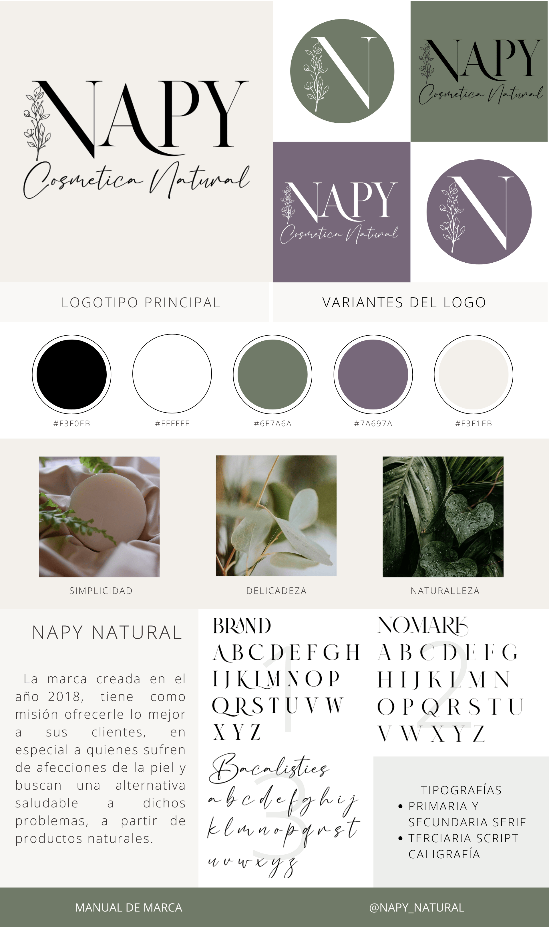 Infografia Manual De Marca Napy