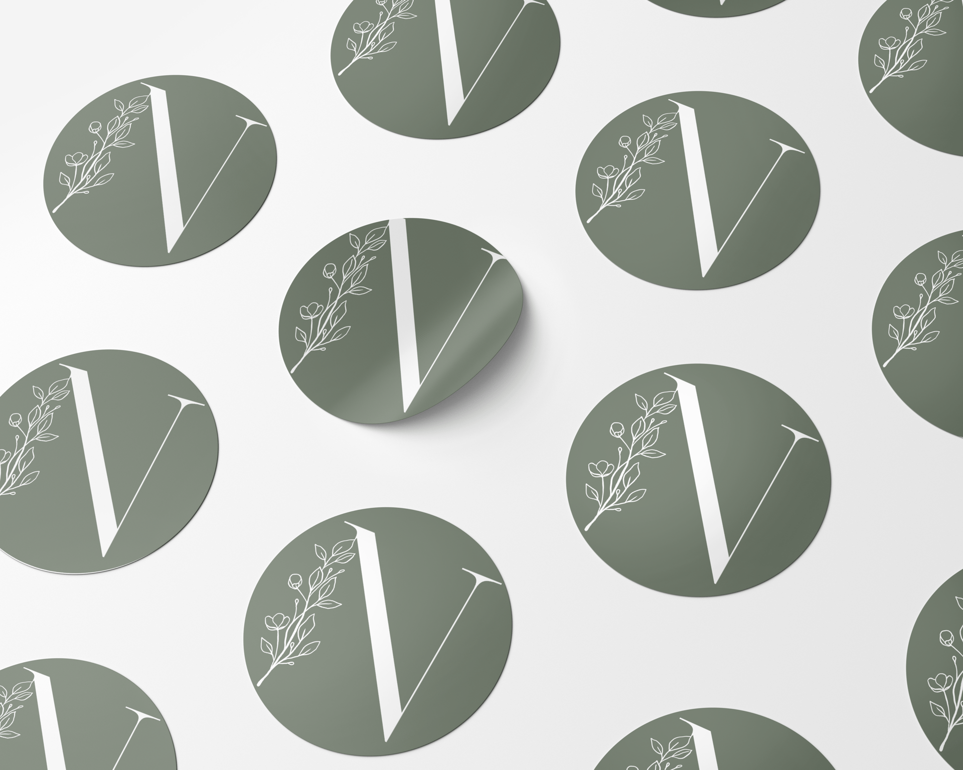 Mockup Sticker. Napy Png