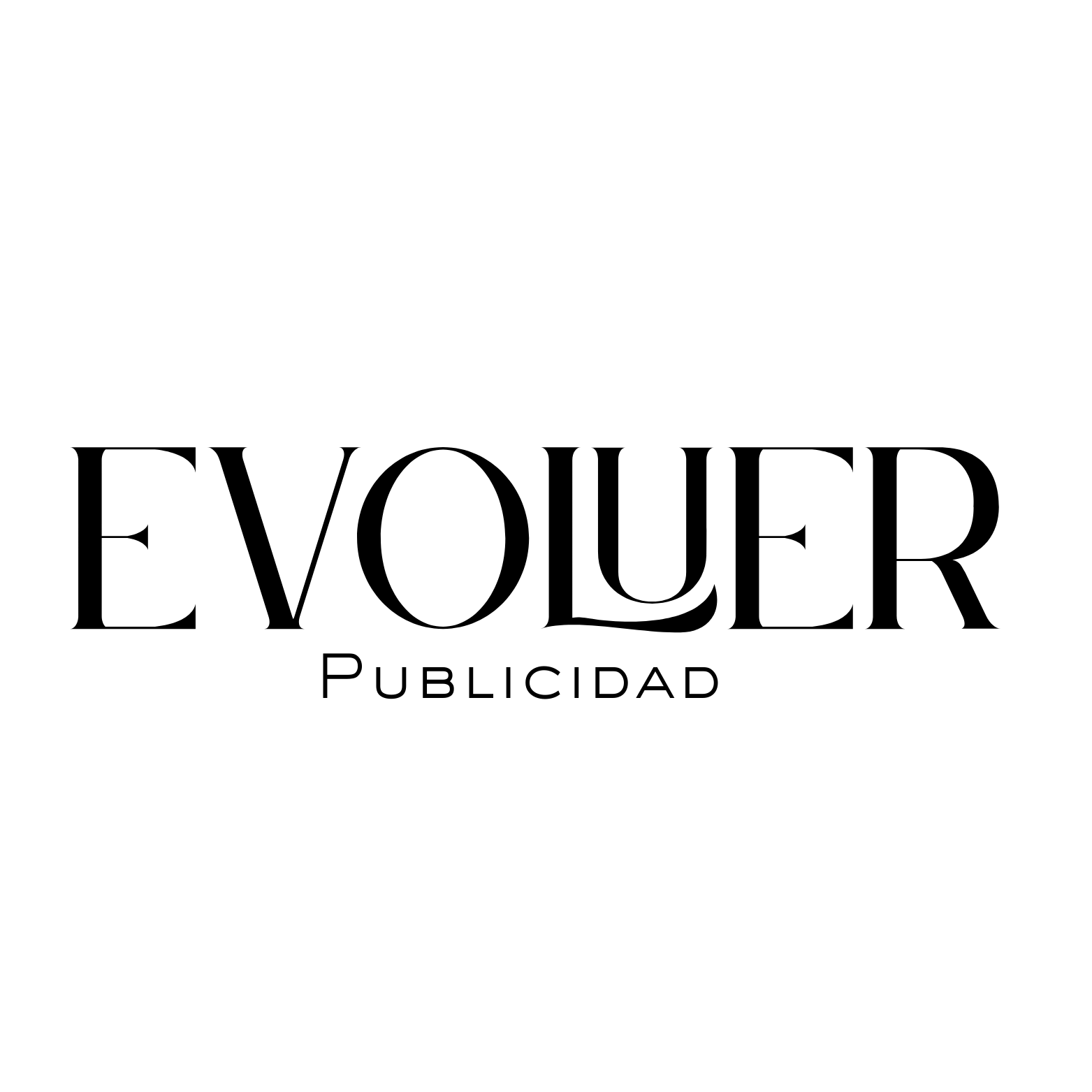 Logo Evoluer Negro